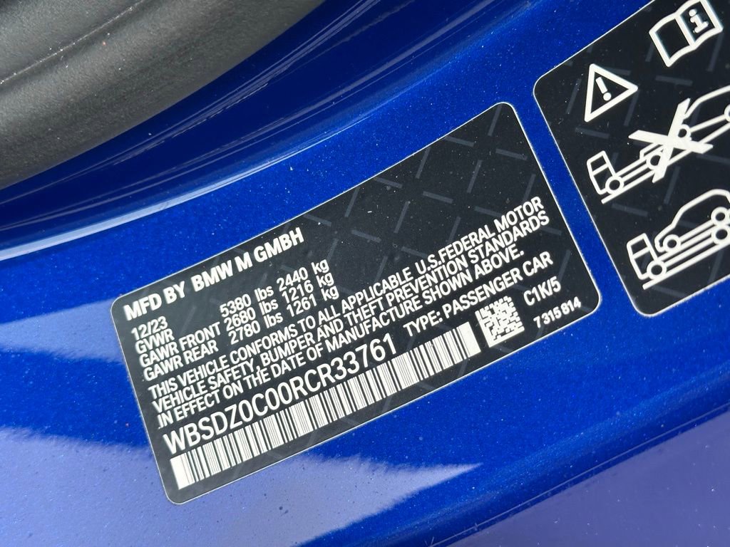 Certified 2024 BMW M8 Competition w/ M Carbon Exterior Package AWD/4WD image 19