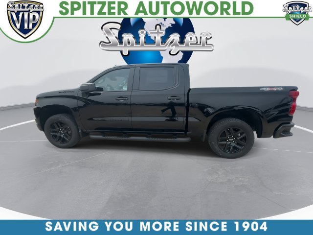 New 2026 Chevrolet Silverado 1500 Custom w/ Turbomax Blackout Package AWD/4WD image 6