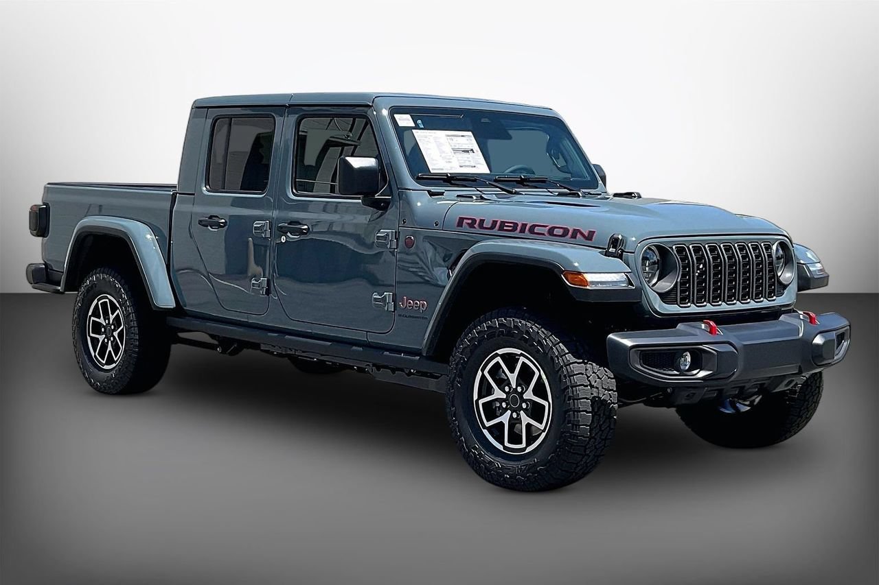 New 2026 Jeep Gladiator Rubicon w/ Steel Power Dome Hood Package