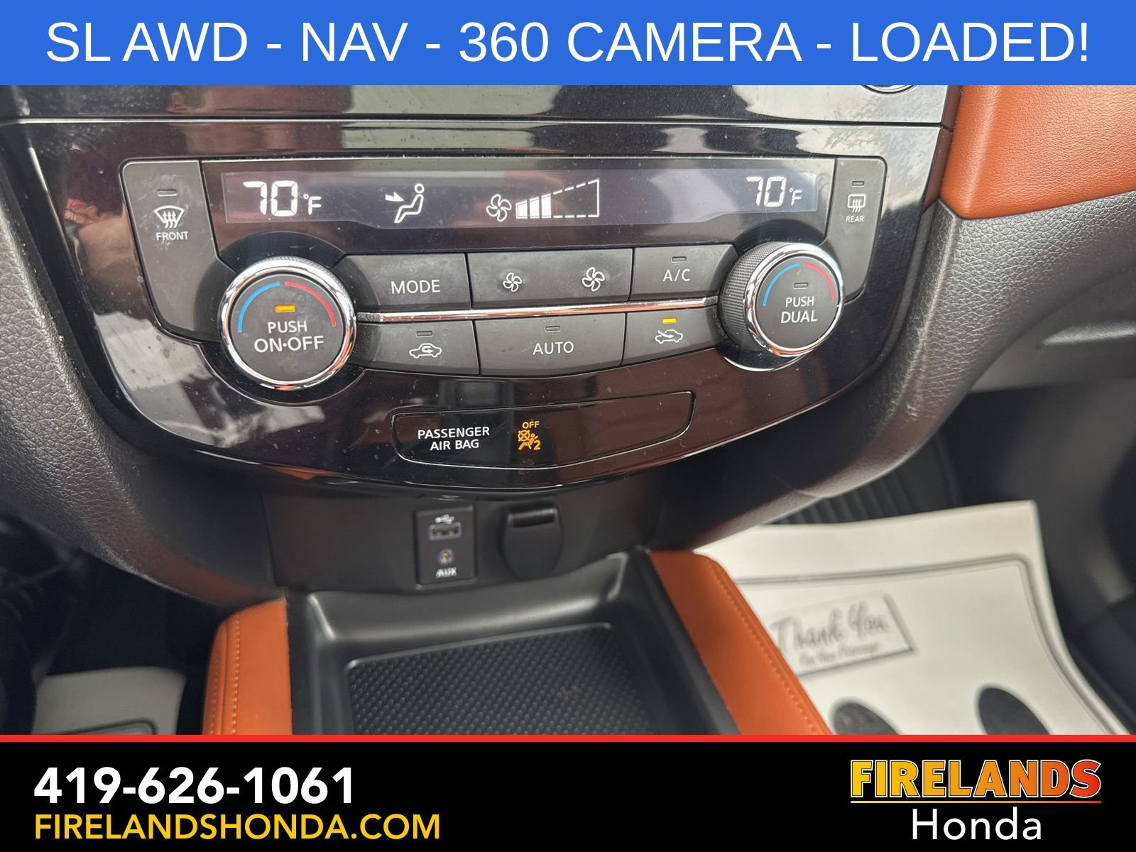 Used 2017 Nissan Rogue SL w/ SL Premium Package AWD/4WD image 22