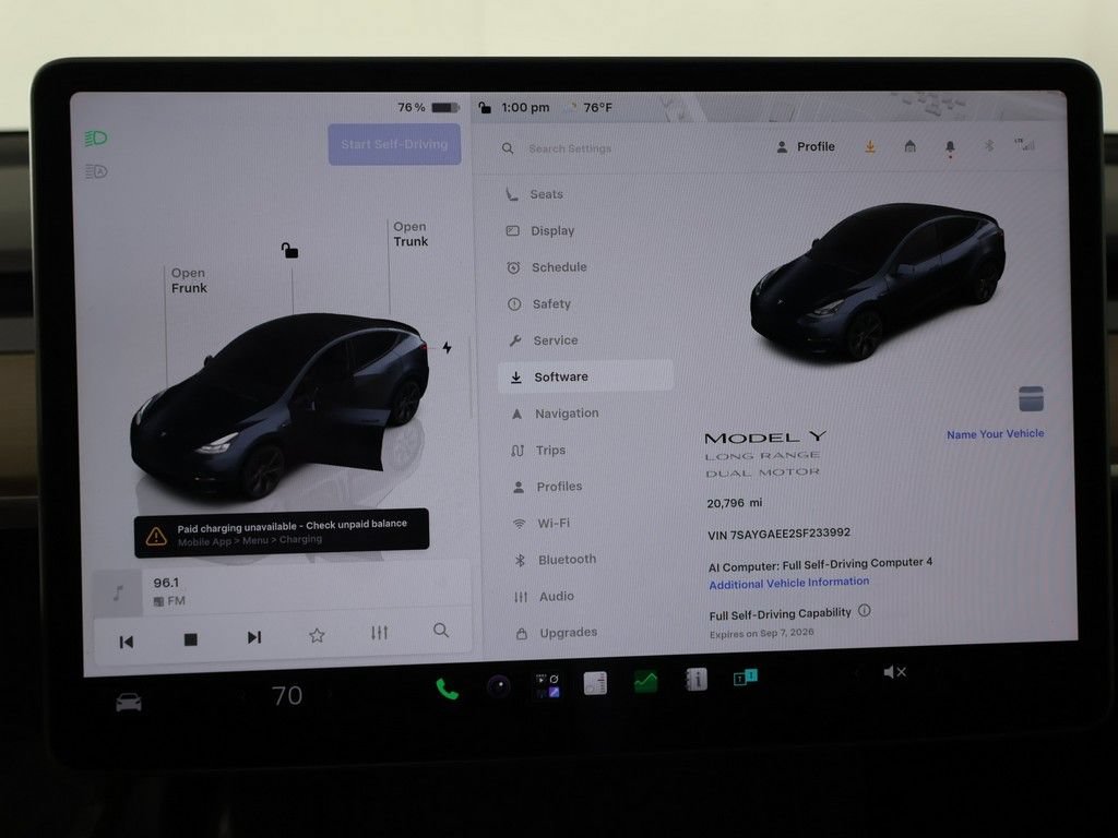 Used 2025 Tesla Model Y Long Range AWD/4WD image 4