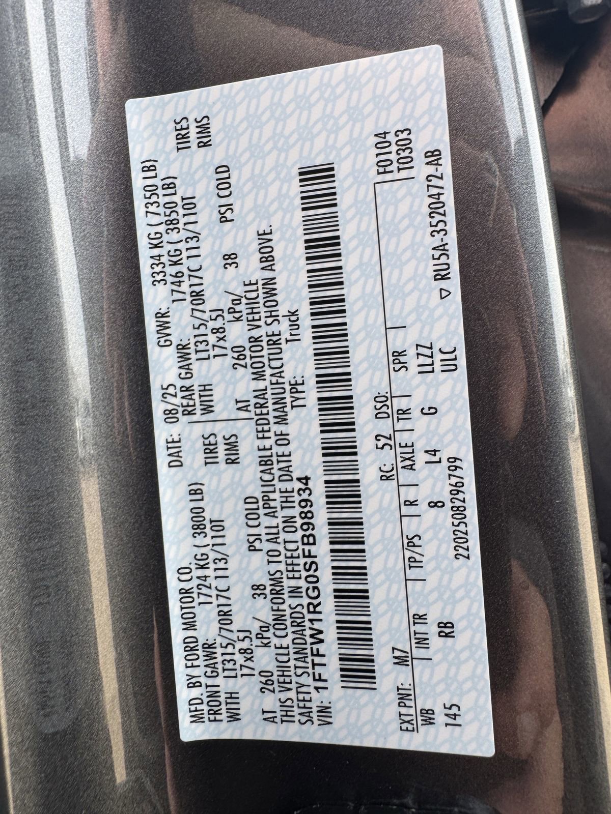 Used 2025 Ford F150 Raptor image 31