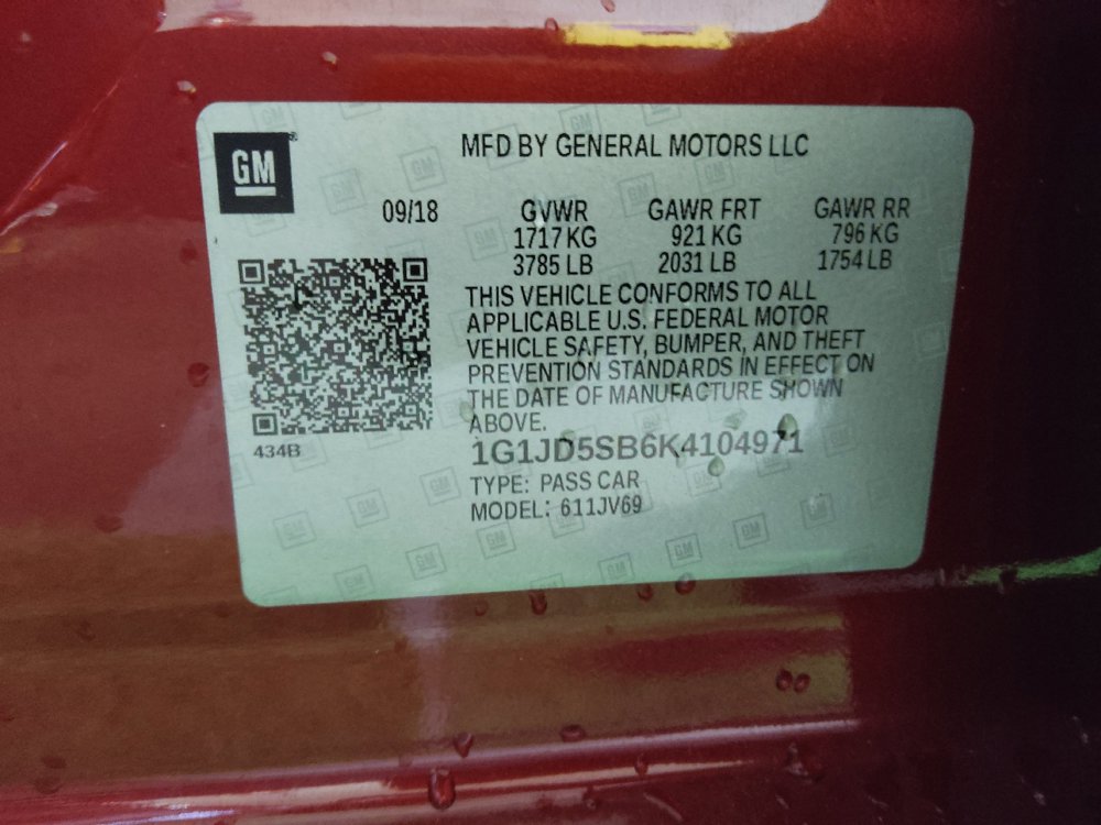 Used 2019 Chevrolet Sonic LT FWD image 33