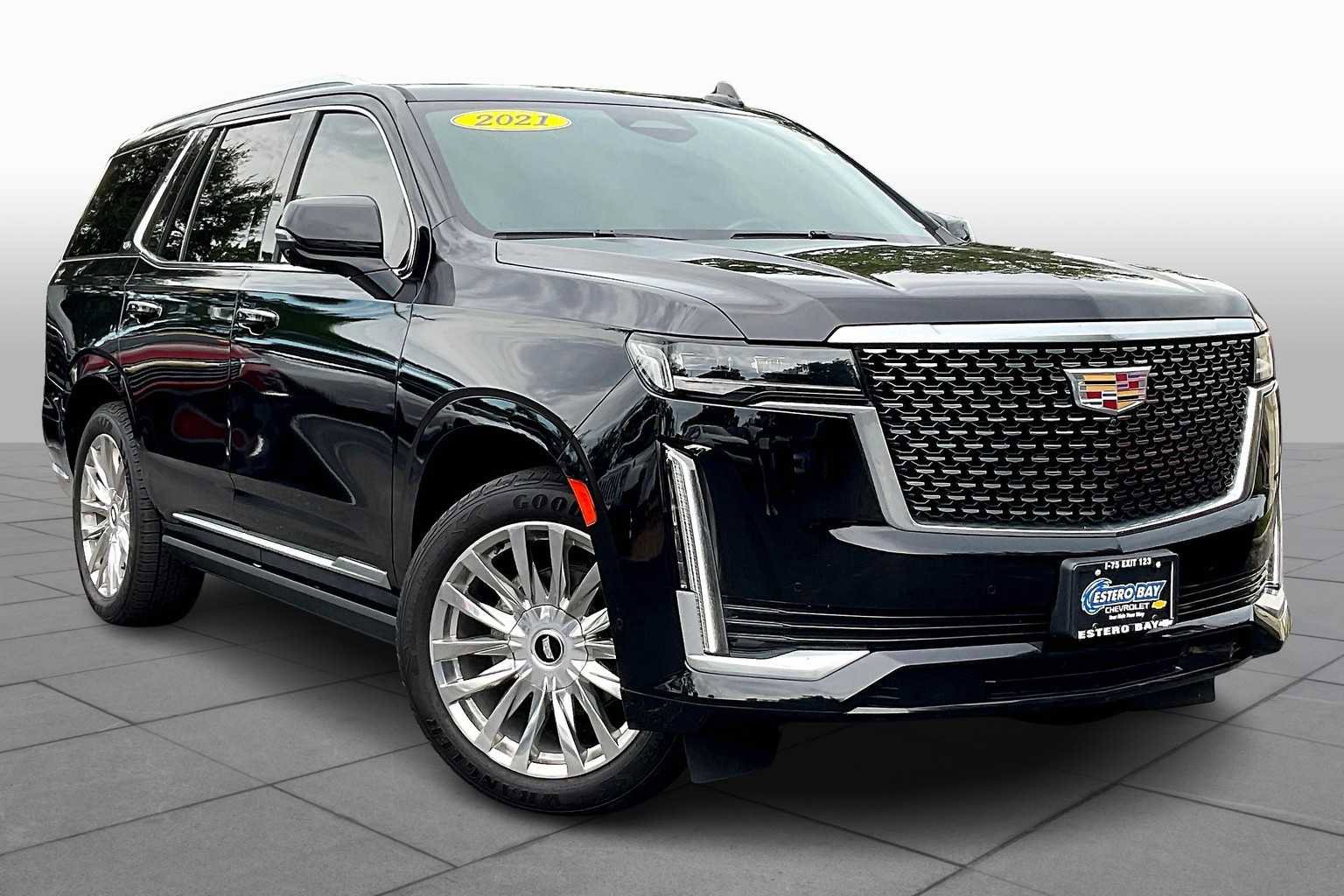 Used 2021 Cadillac Escalade Premium Luxury w/ Driver Assist Tech Package image 2