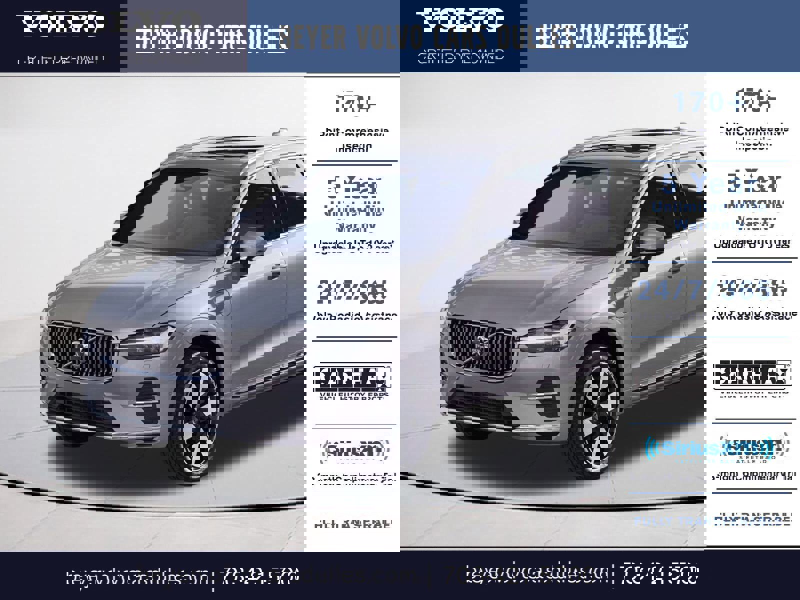 Certified 2024 Volvo XC60 T8 Ultimate w/ Protection Package Premier