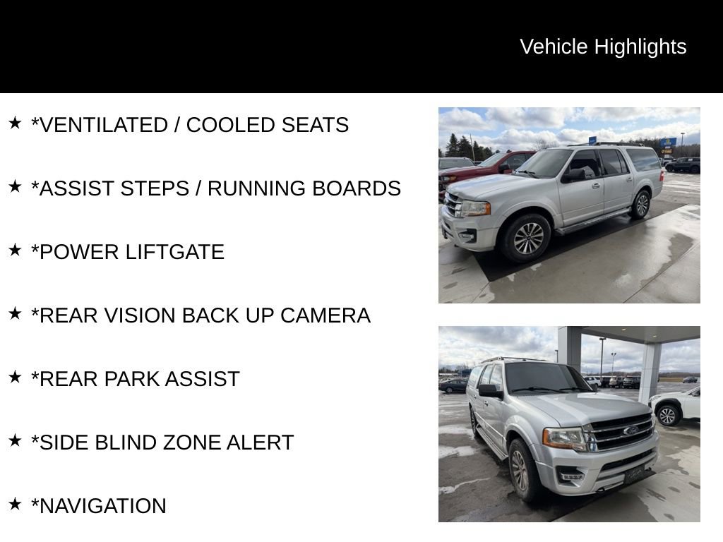 Used 2017 Ford Expedition EL XLT w/ Equipment Group 202A image 8