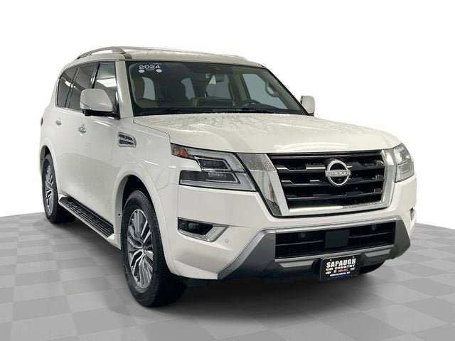 Used 2024 Nissan Armada SL w/ Captain's Chairs Package AWD/4WD image 1
