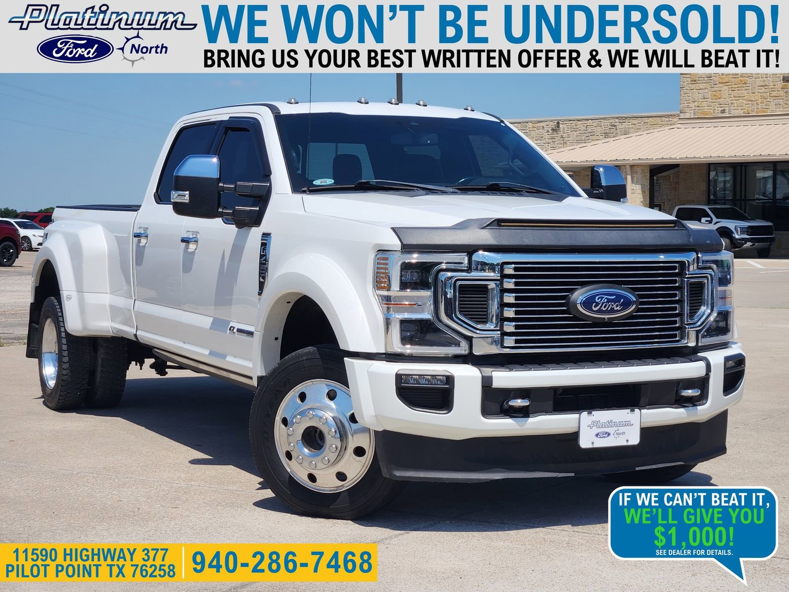 Used 2020 Ford F450 Platinum w/ FX4 Off-Road Package