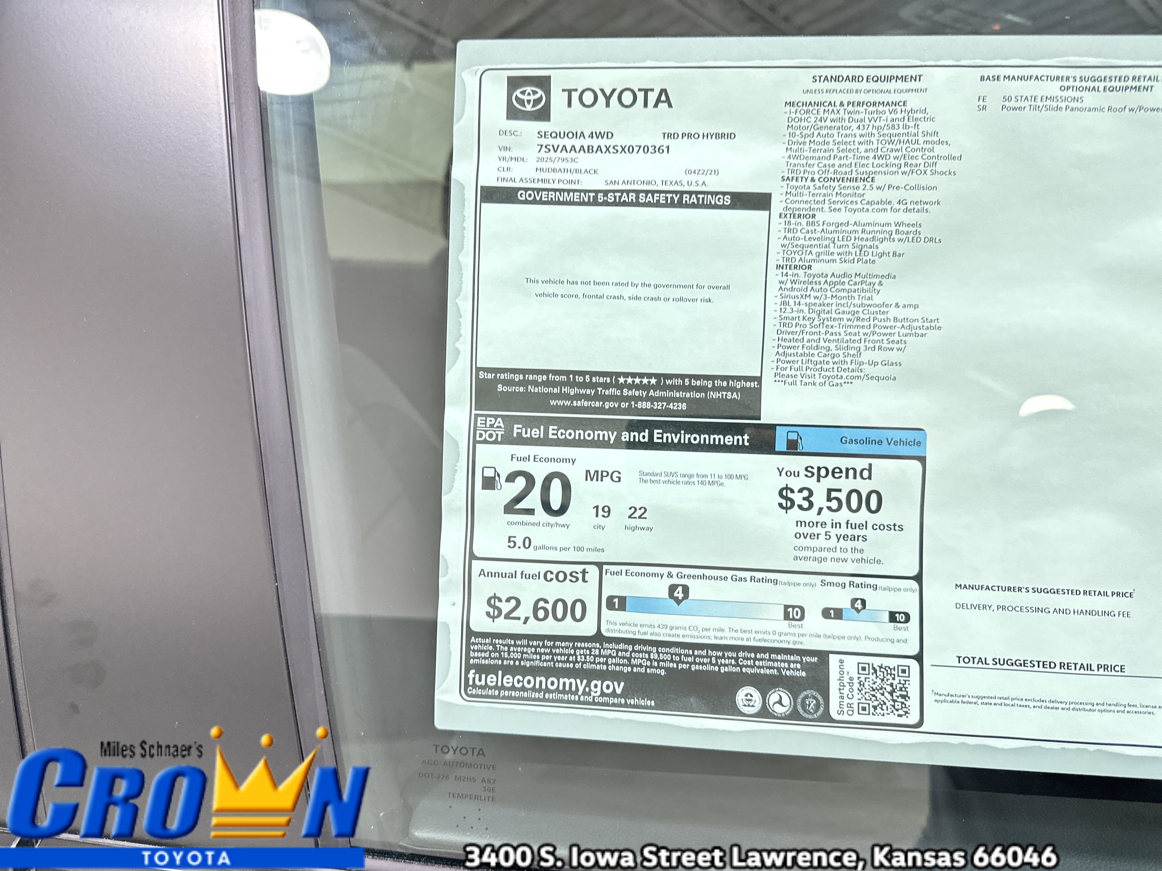 New 2025 Toyota Sequoia TRD Pro image 40