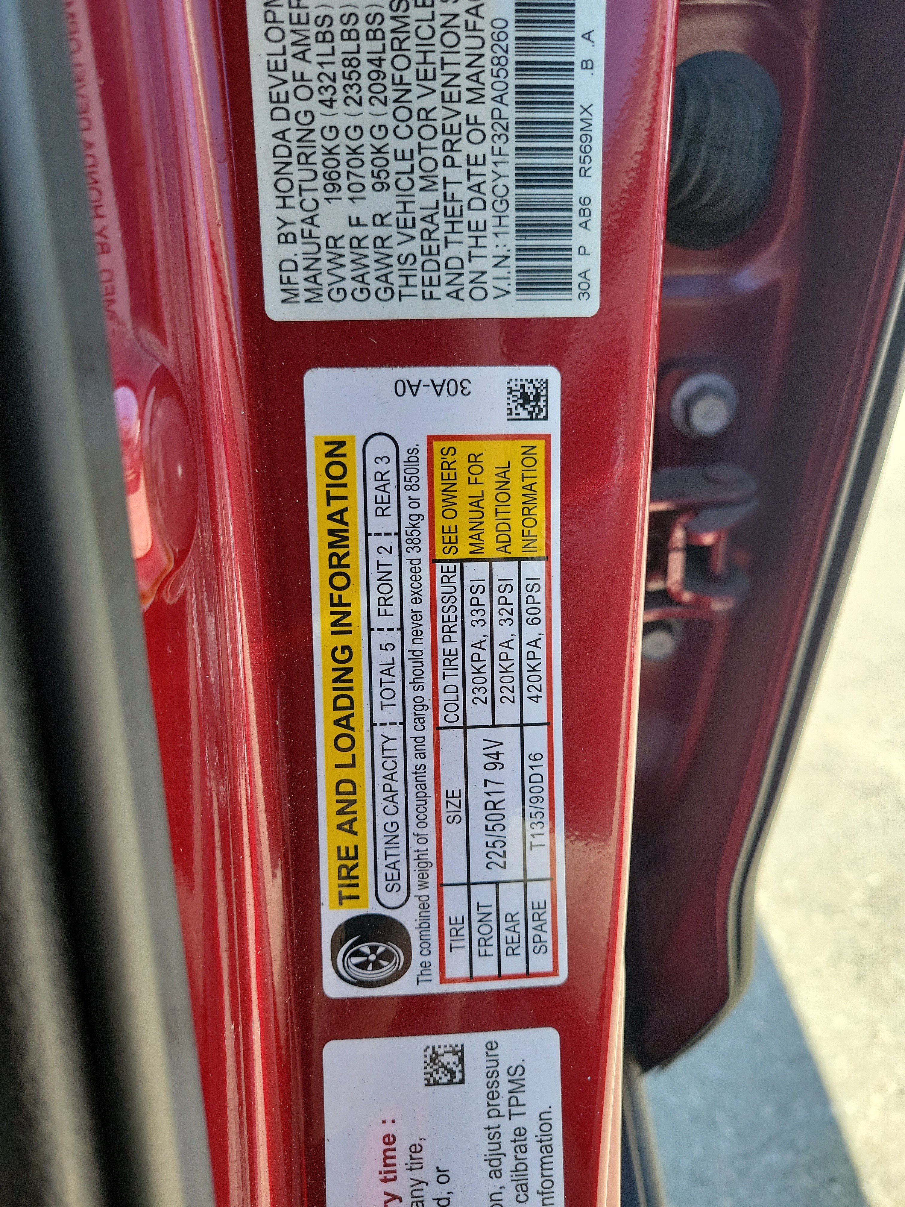 Used 2023 Honda Accord EX image 25