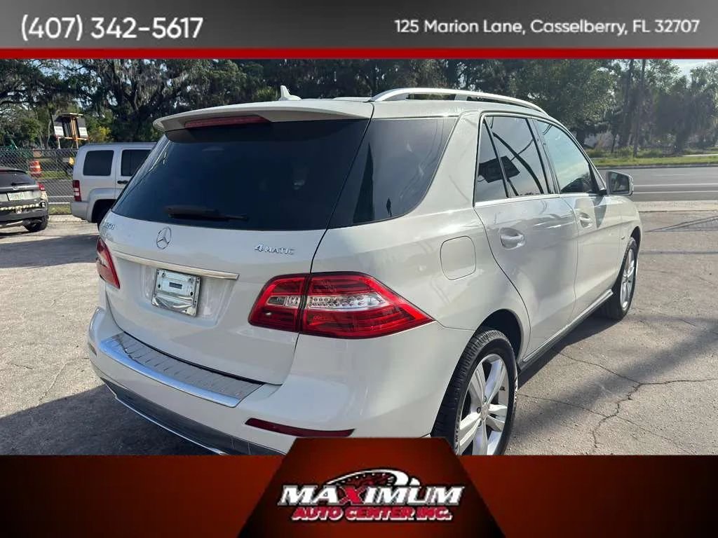 Used 2012 Mercedes-Benz ML 350 4MATIC image 3