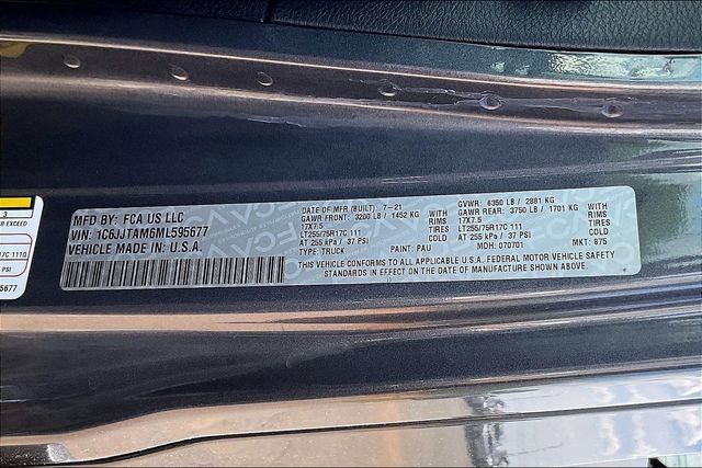 Used 2021 Jeep Gladiator Sport AWD/4WD image 14