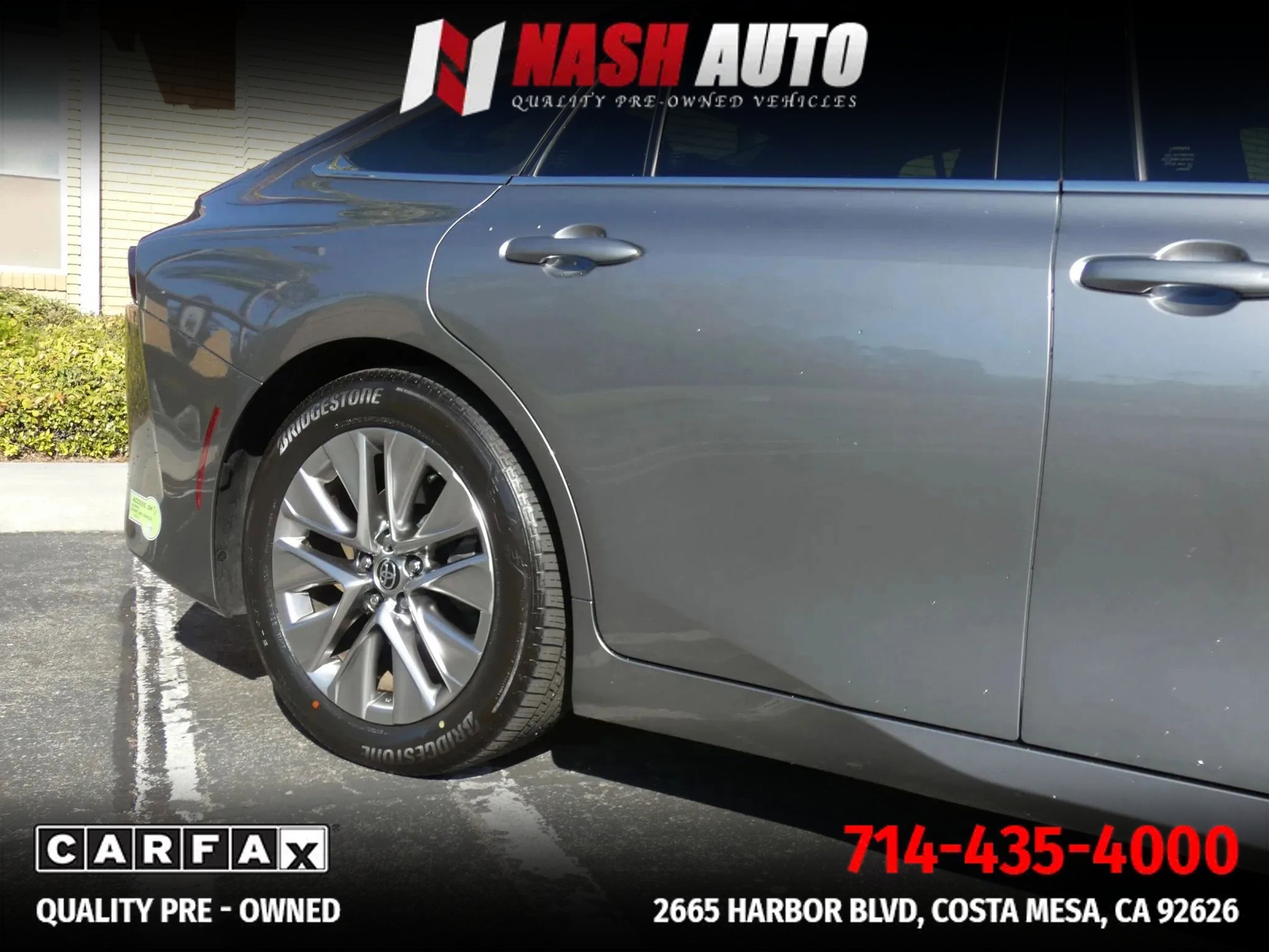 Used 2023 Toyota Mirai w/ Advanced Technology Package RWD image 8