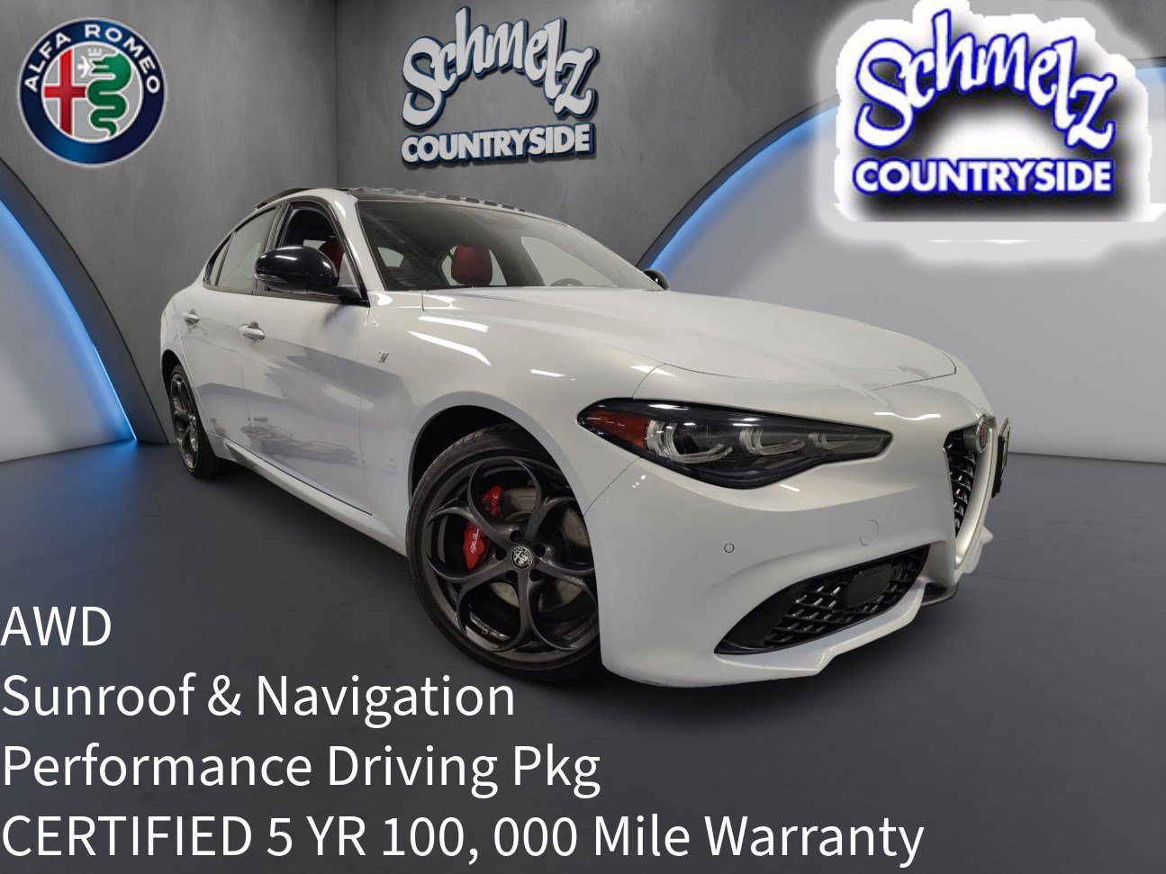 Certified 2024 Alfa Romeo Giulia Ti w/ Performance Driving Package image 1