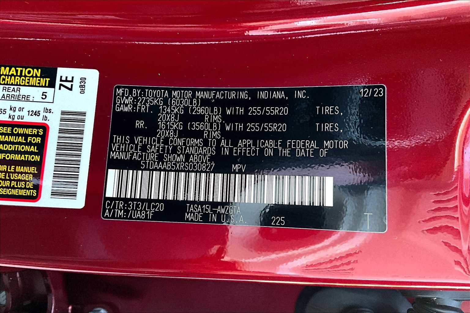 Used 2024 Toyota Grand Highlander Limited image 31