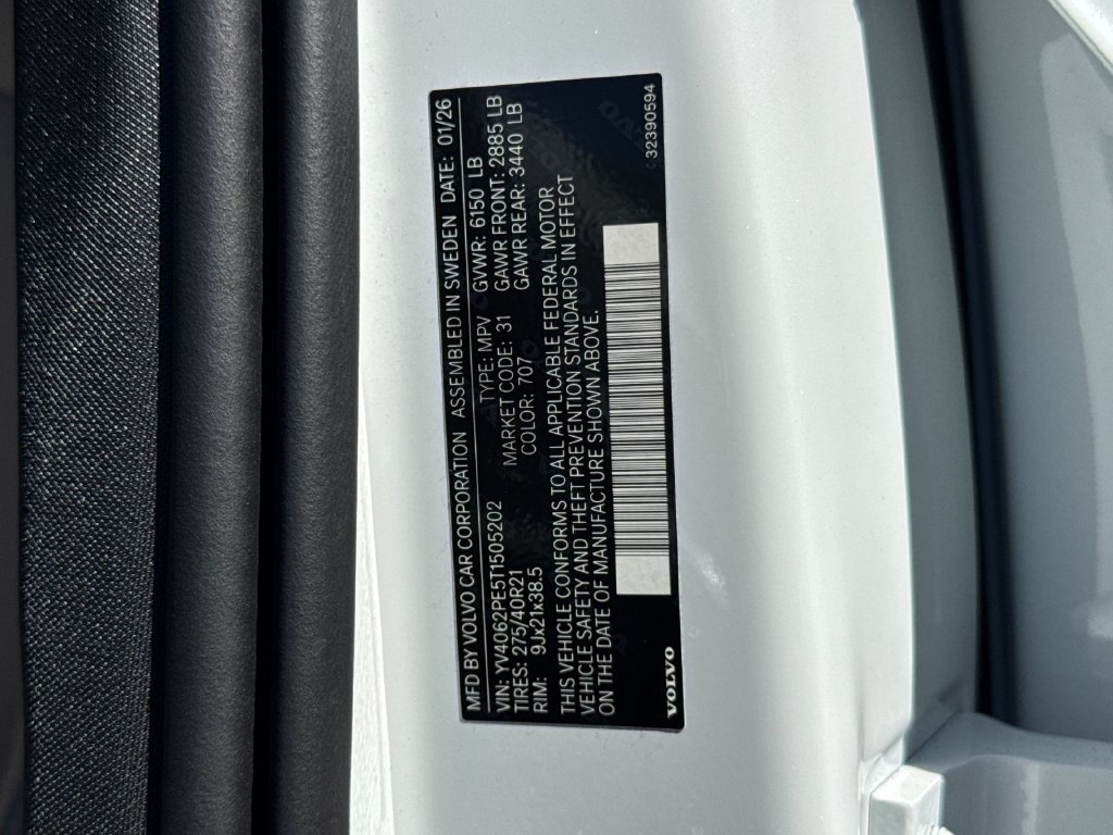 Certified 2026 Volvo XC90 B6 Plus AWD/4WD image 29