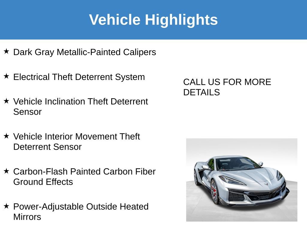 Used 2023 Chevrolet Corvette Z06 w/ Z07 Performance Package RWD image 30