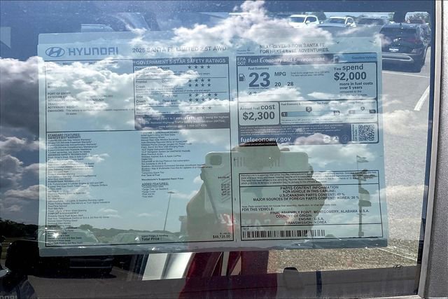 New 2025 Hyundai Santa Fe Limited image 14