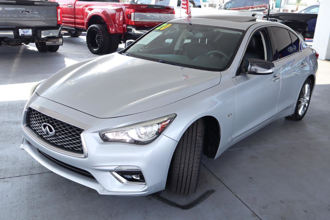Used 2020 INFINITI Q50 Luxe RWD image 9