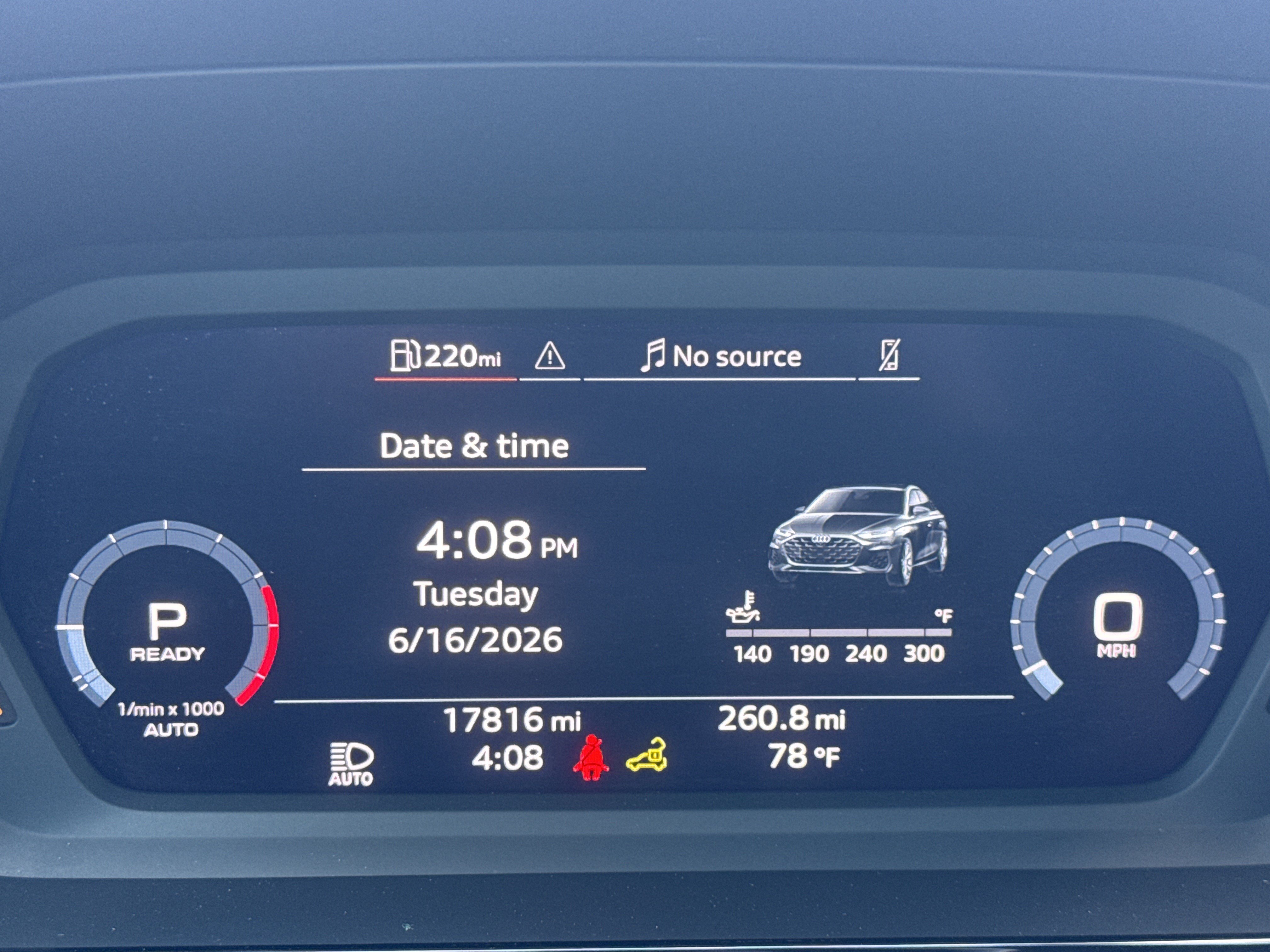 Certified 2025 Audi A3 2.0T Premium w/ Black Optic Package AWD/4WD image 11