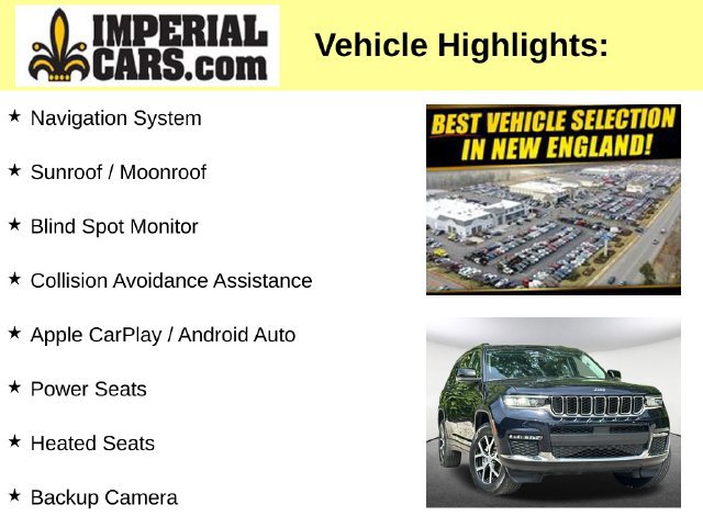 Used 2023 Jeep Grand Cherokee L Limited AWD/4WD image 3