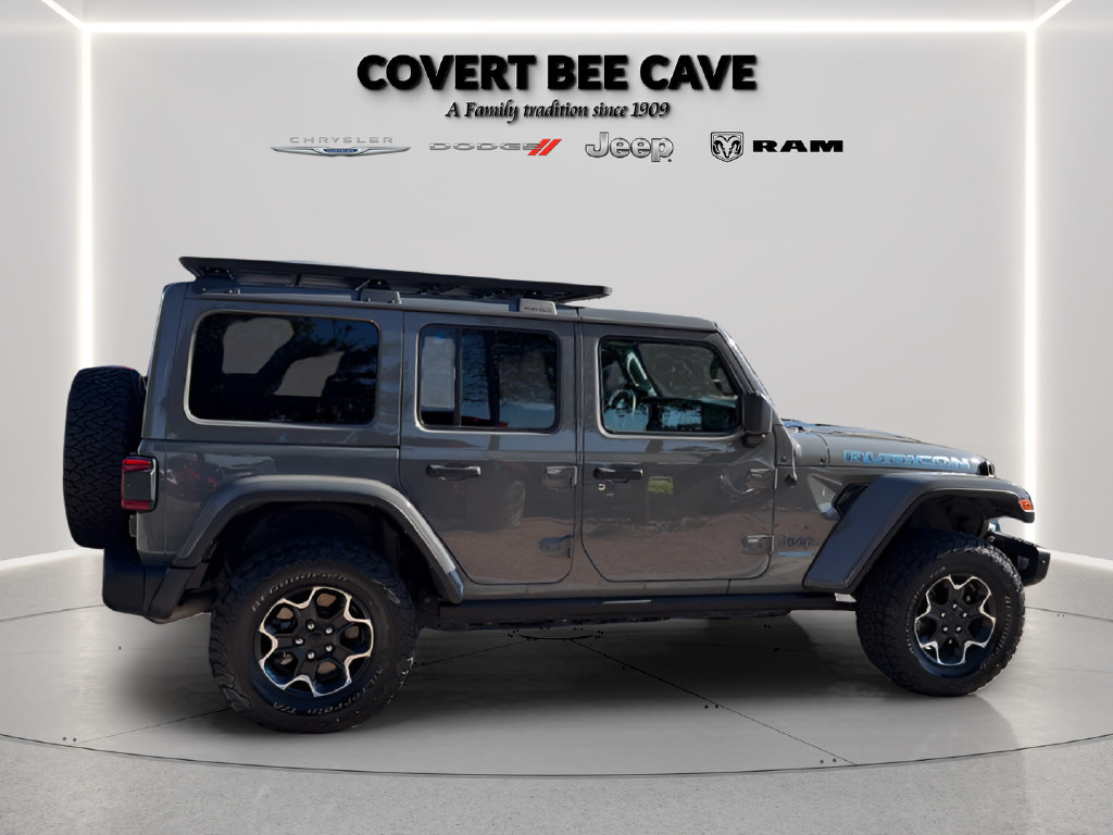 Used 2022 Jeep Wrangler Unlimited Rubicon 4xe w/ Steel Bumper Group AWD/4WD image 10