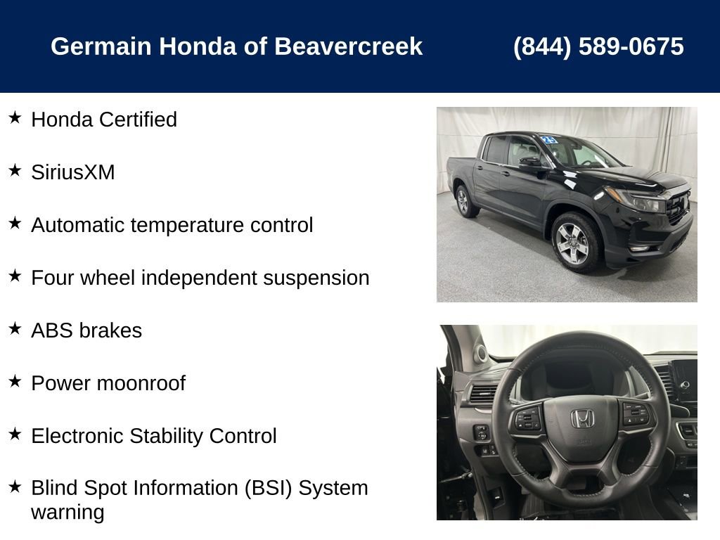 Used 2025 Honda Ridgeline RTL image 5