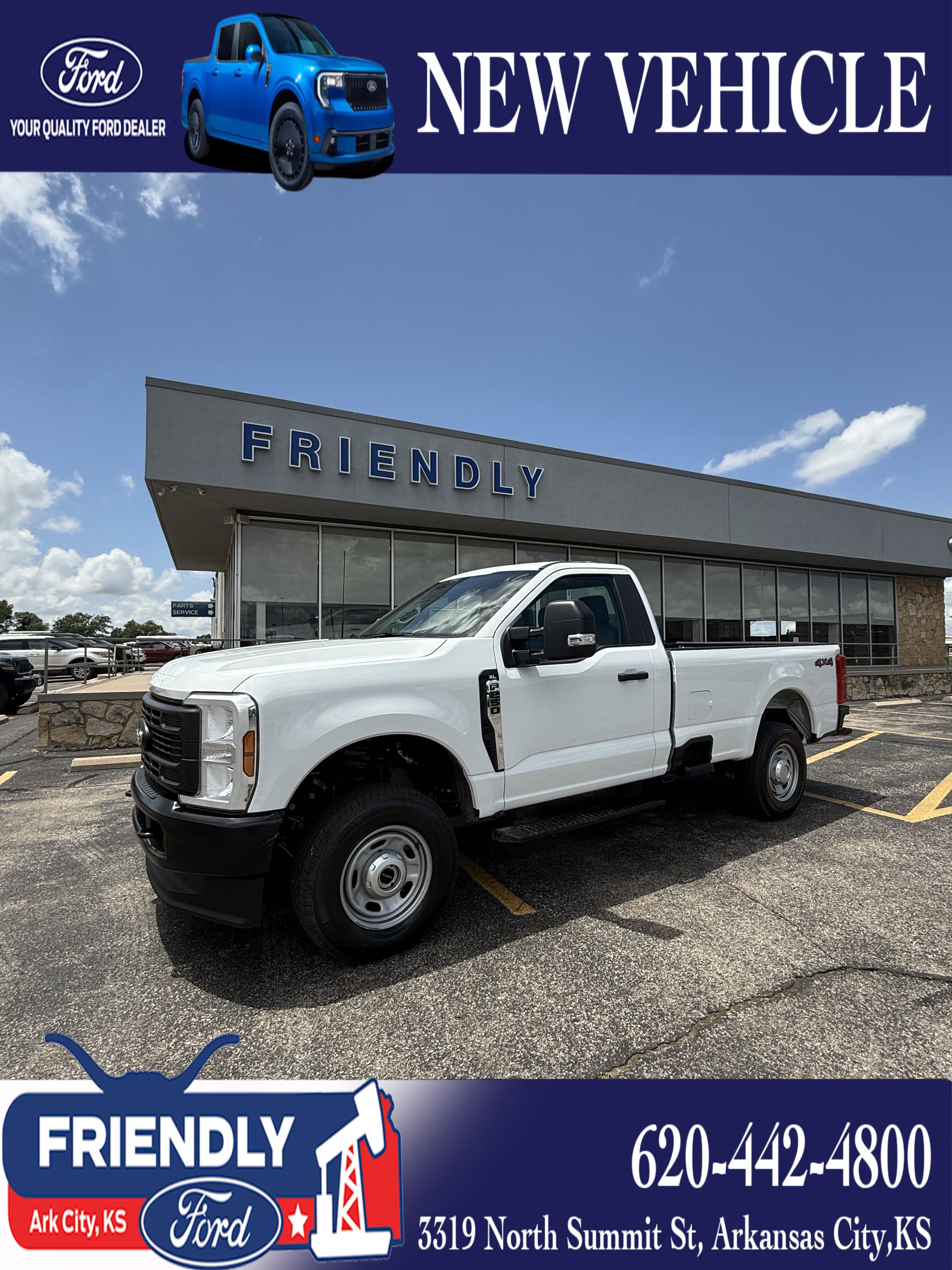 New 2025 Ford F250 XLT w/ Snow Plow/Camper Package image 1