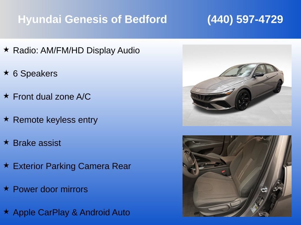 Certified 2026 Hyundai Elantra Sport FWD image 7