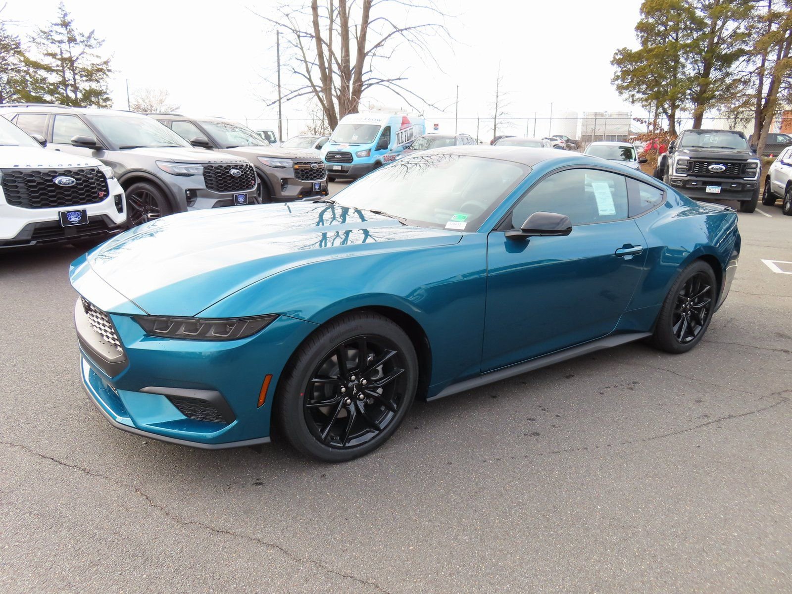 New 2026 Ford Mustang Coupe w/ Mustang Nite Pony Package image 3