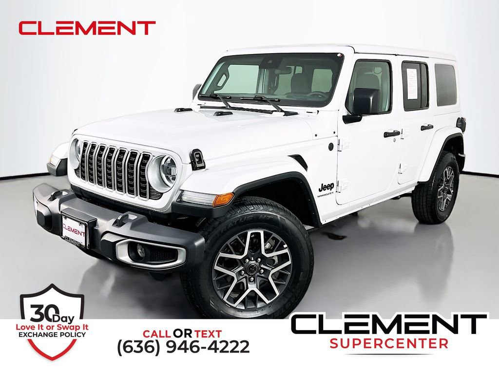 Used 2025 Jeep Wrangler Unlimited Sahara AWD/4WD image 1