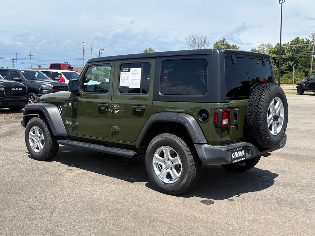 Used 2020 Jeep Wrangler Unlimited Sport S AWD/4WD image 5