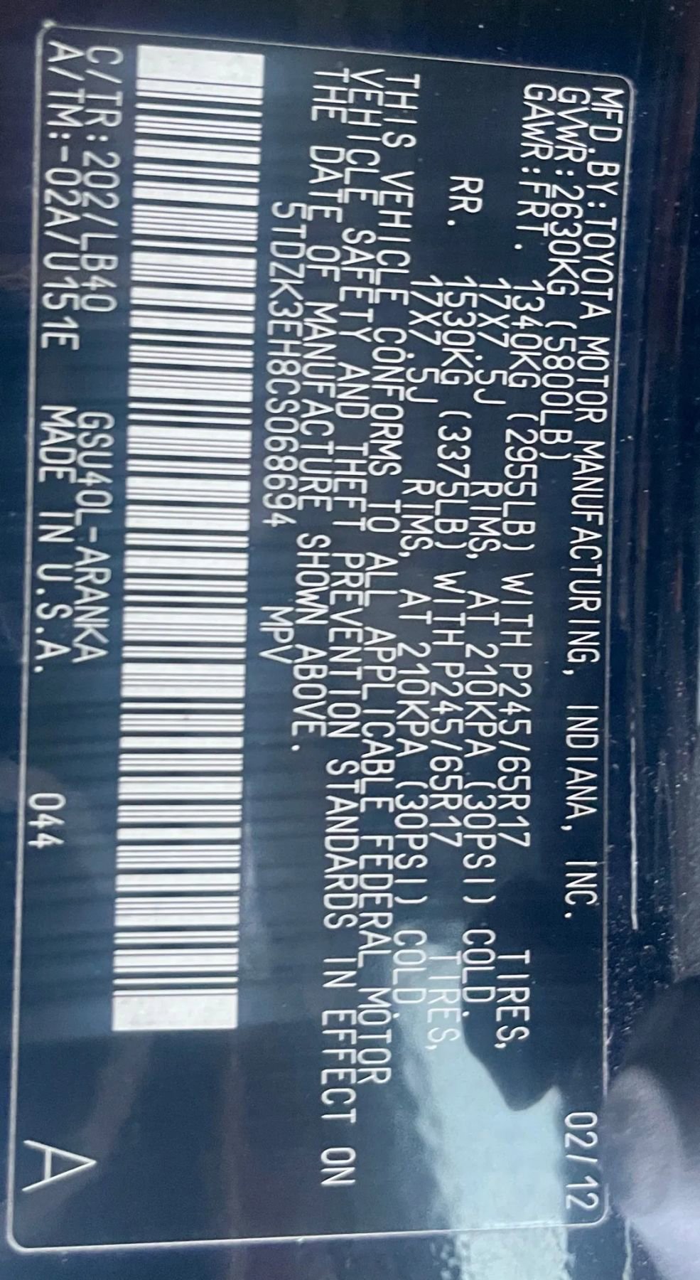 Used 2012 Toyota Highlander SE image 24