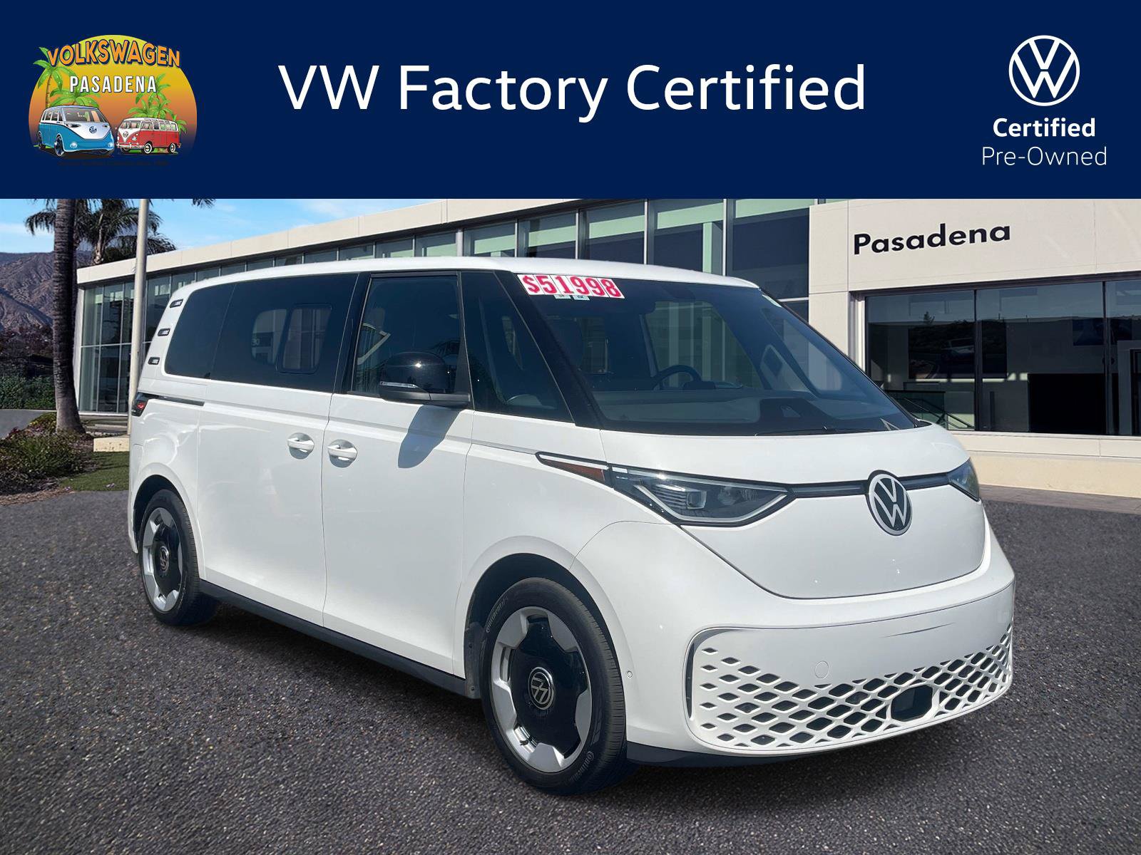 Certified 2025 Volkswagen ID. Buzz Pro S RWD image 1