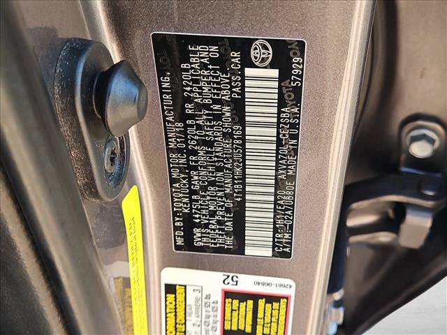 Used 2018 Toyota Camry SE FWD image 22