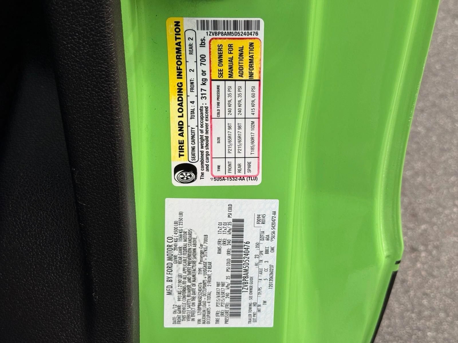 Used 2013 Ford Mustang Coupe RWD image 43