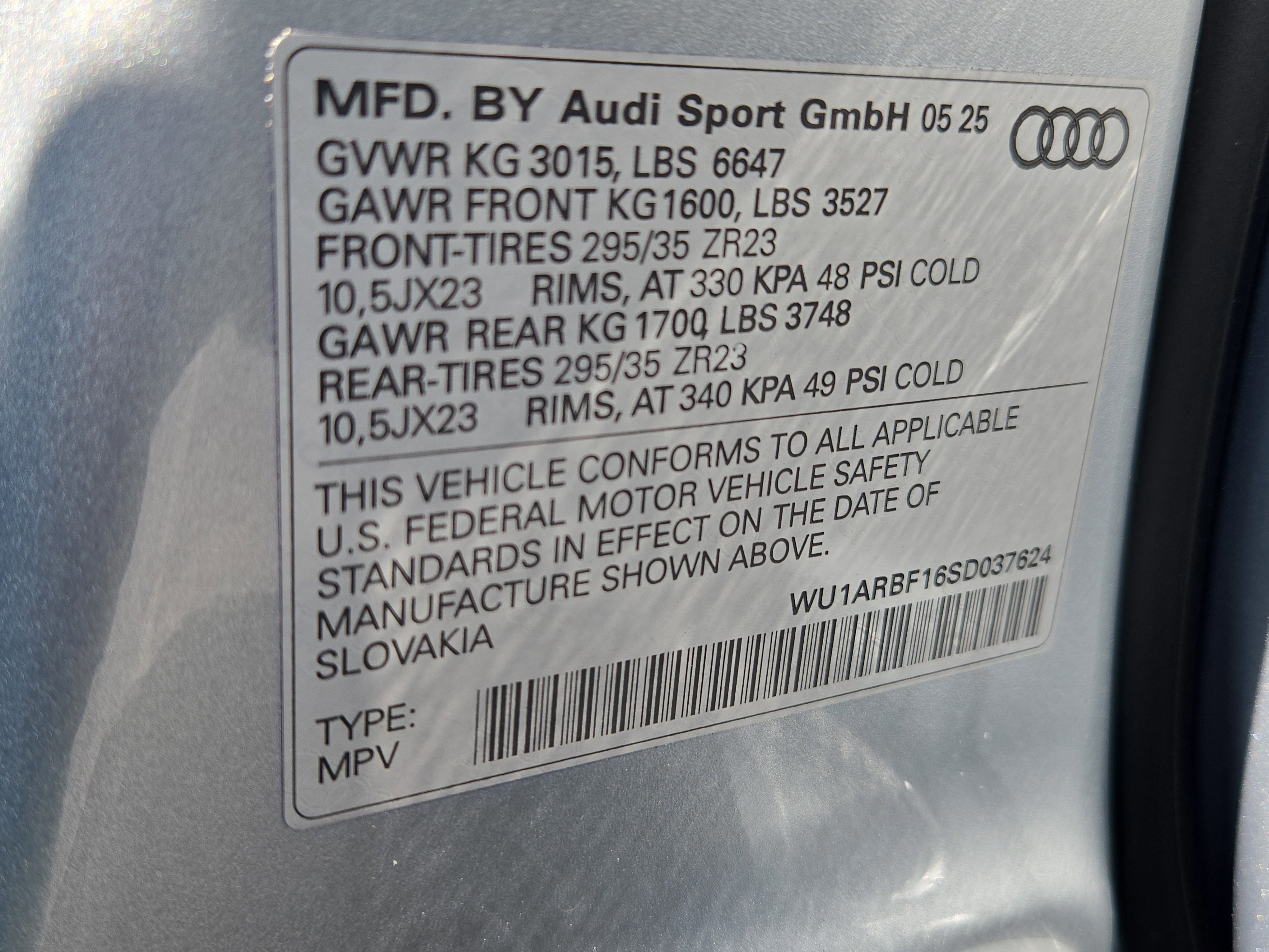 New 2025 Audi RS Q8 performance image 25