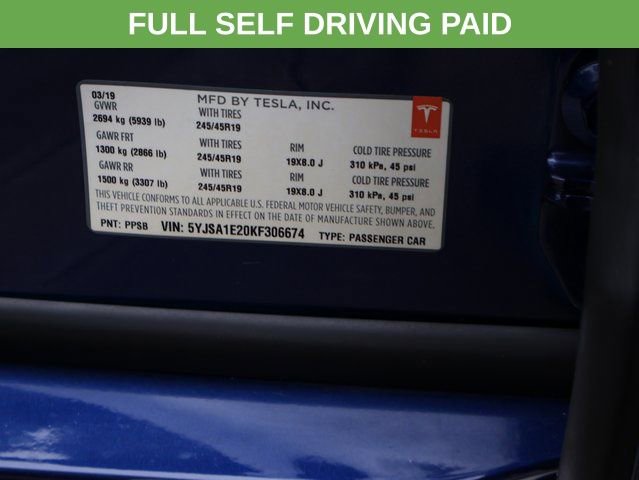 Used 2019 Tesla Model S P100D image 39