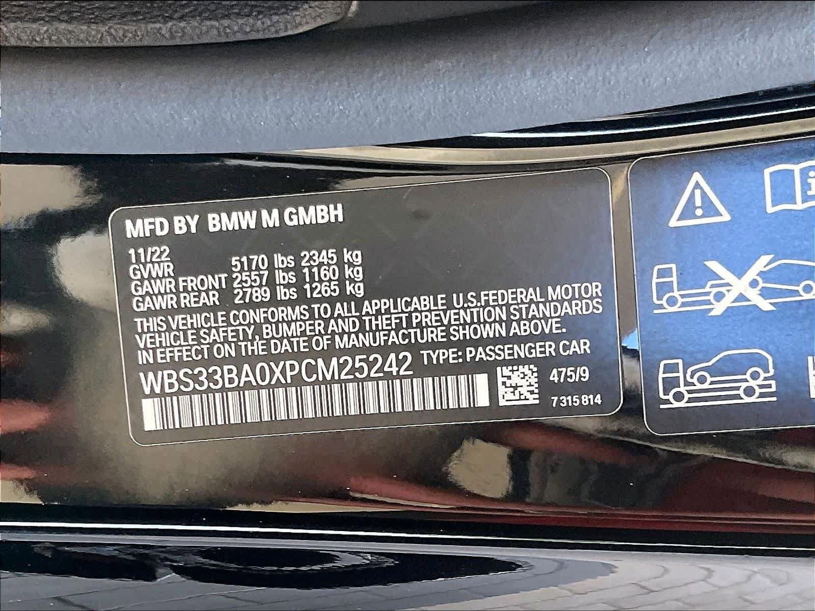 Used 2023 BMW M4 xDrive Competition AWD/4WD image 35