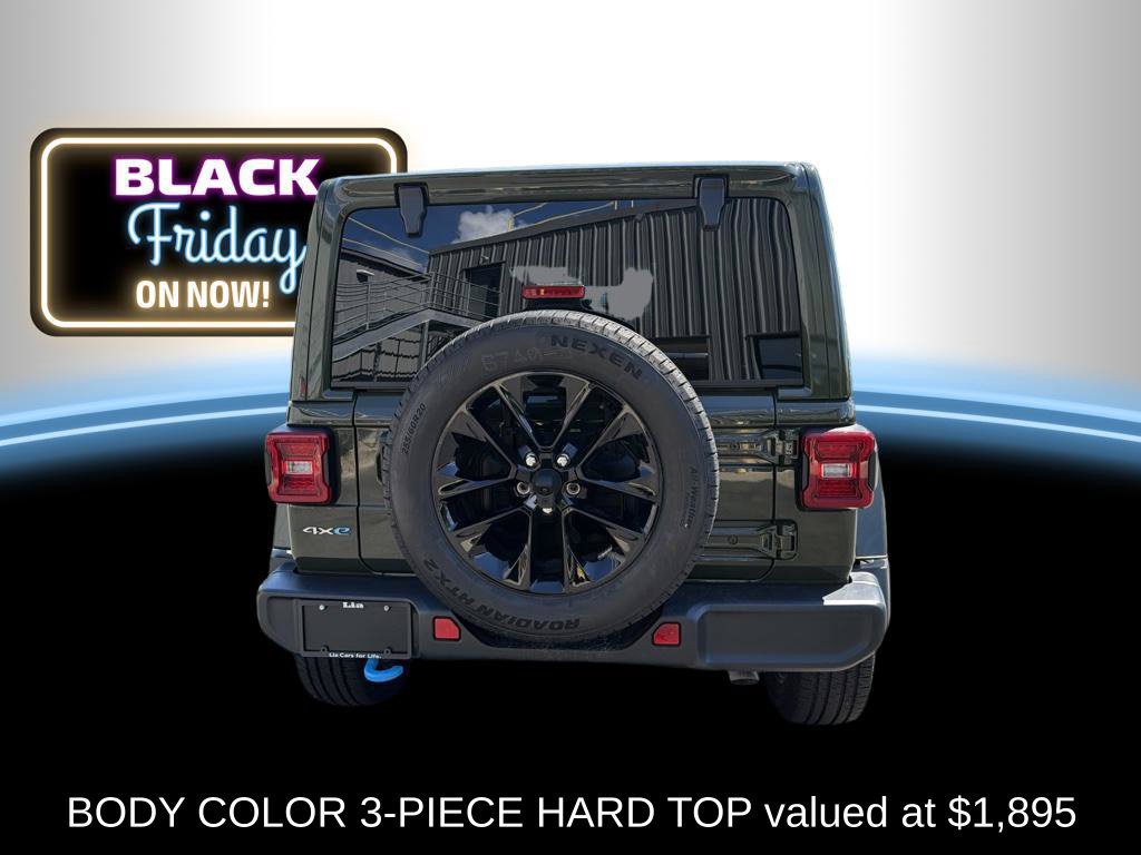 Certified 2024 Jeep Wrangler Unlimited Sahara w/ Technology Group AWD/4WD image 3