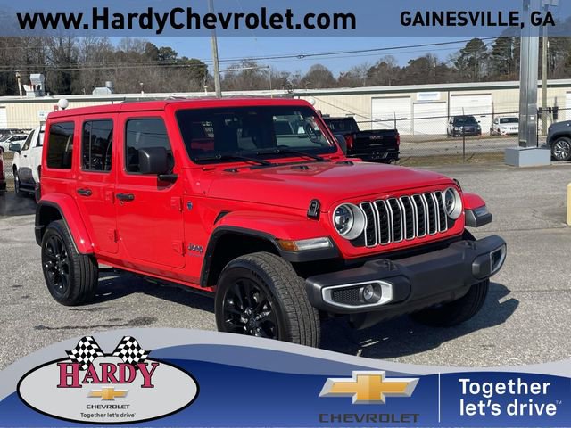 Used 2025 Jeep Wrangler Sahara 4xe w/ Safety Group image 1
