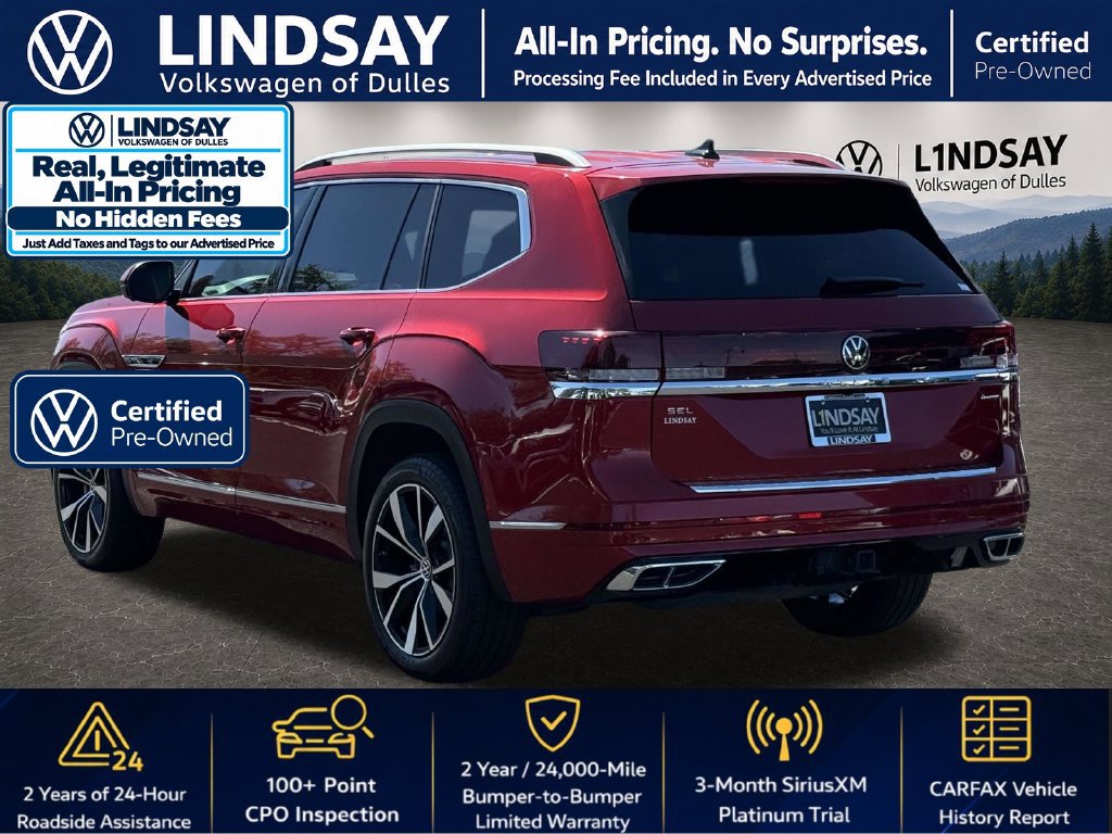Used 2024 Volkswagen Atlas SEL Premium R-Line AWD/4WD image 5