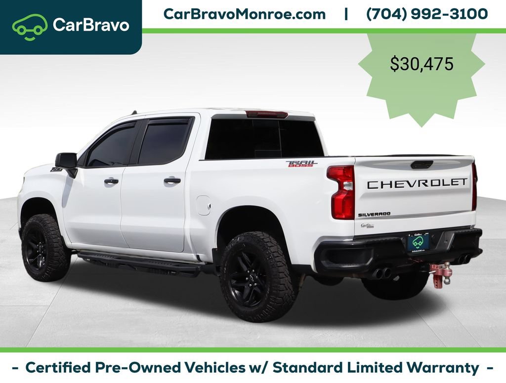 Certified 2021 Chevrolet Silverado 1500 LT Trail Boss w/ Convenience Package II AWD/4WD image 4