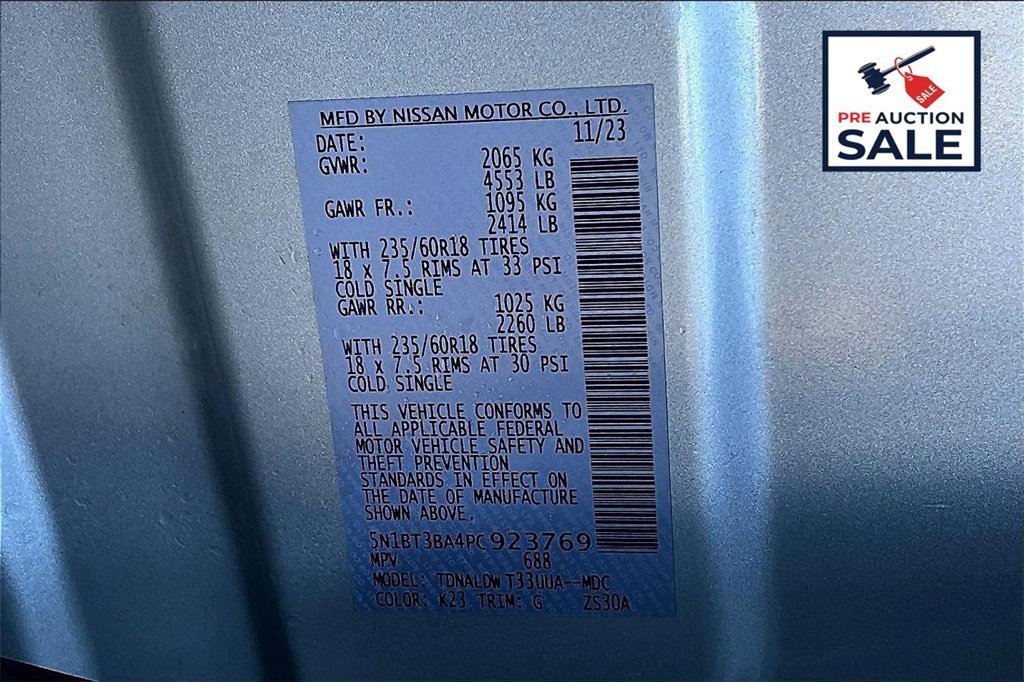 Used 2023 Nissan Rogue SV image 34