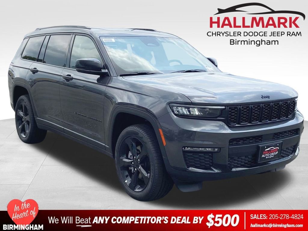 New 2025 Jeep Grand Cherokee L Limited w/ Black Appearance Package