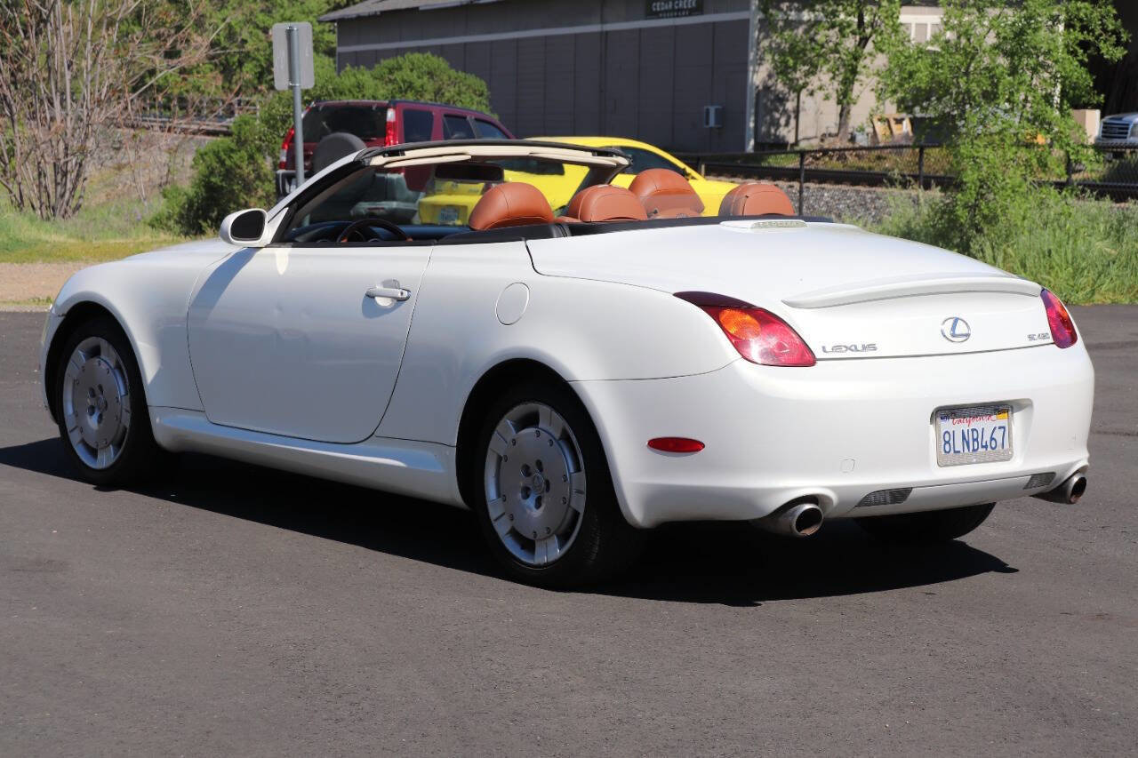 Used 2002 Lexus SC 430 Base 2dr Convertible RWD image 6