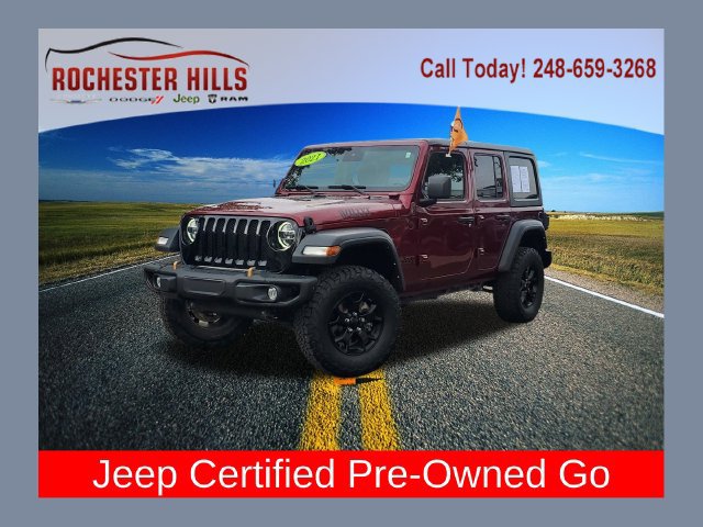 Used 2021 Jeep Wrangler Unlimited Sport