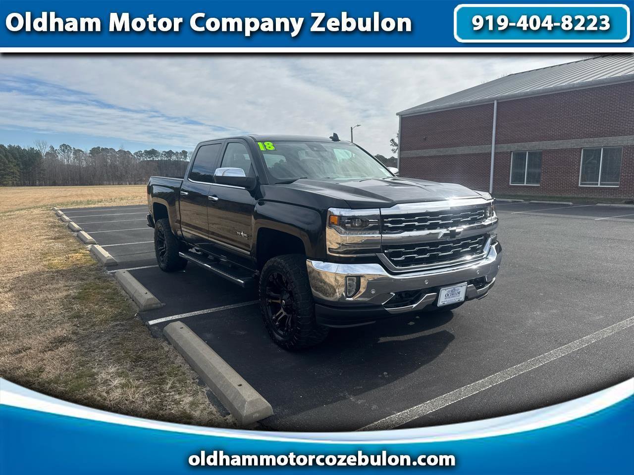 Used 2018 Chevrolet Silverado 1500 LTZ w/ Texas Edition AWD/4WD image 1