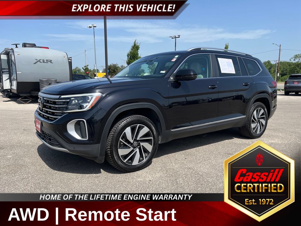 Used 2024 Volkswagen Atlas SEL AWD/4WD image 1
