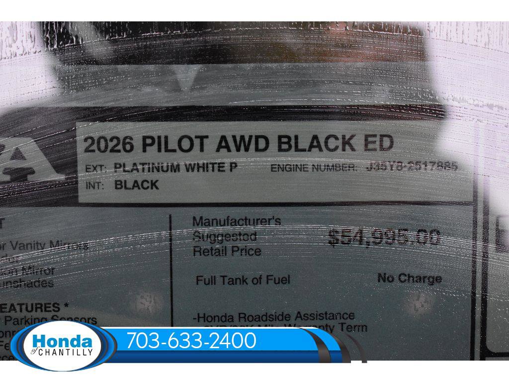 New 2026 Honda Pilot Black Edition image 40